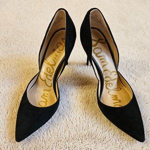 Sam Edelman Black Suede Pumps